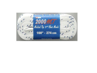 Tex Style Non Wax Laces White