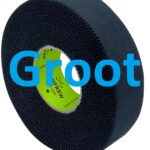 24 X 50 M Renfrew Tape Zwart