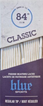 Blue Sports Classic Figure Laces White