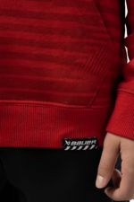 Bauer Graphic Stripe Hoody Ho23 Yth Red (S-L) - Afbeelding 5