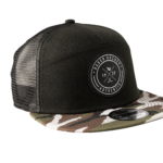 Bauer 5Panel Camo Cap 9Fifty Ho23 Jr Blk