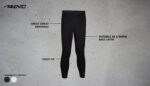 Avento Thermobroek • Junior • Zwart - Afbeelding 6