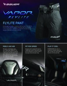 Bauer Hp Vapor Flylite Sr. Black - Afbeelding 3