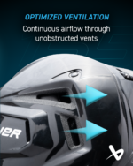 Bauer Re-Akt 155 Navy - Afbeelding 8