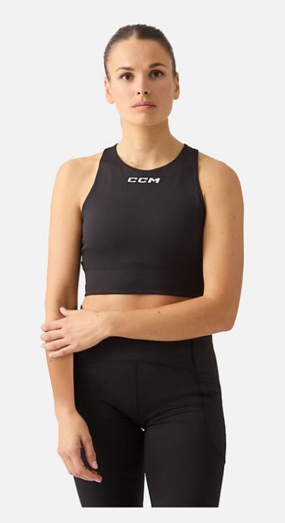 CCM WOMENS TRAINING TANK TOP Black - Afbeelding 2