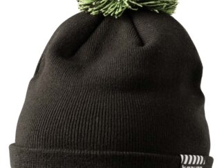 Bauer Knit Branded Pom Beanie Ho23 Yth Blk