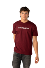 BAUER Everyday Tee Maroon