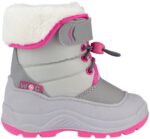 Snowboots Jr • Hoppin' Bieber Lichtgrijs/Rose