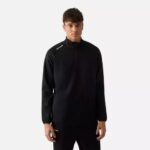 CCM Locker Room 1/4 Zip Sweater Black - Afbeelding 4