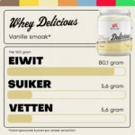XXL Nutrition Whey Delicious - Afbeelding 3