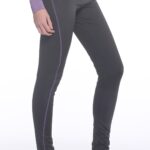 Xamas Classic Griffon Leggings Grey/Purple Stitching