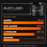 XXL Nutrition Black Label Pre-Workout - Afbeelding 3