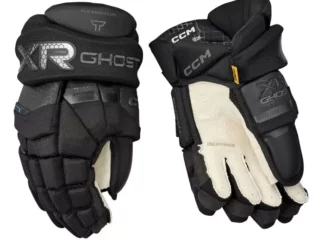 CCM Tacks XR Ghost Gloves SR Black/Graphite Grey