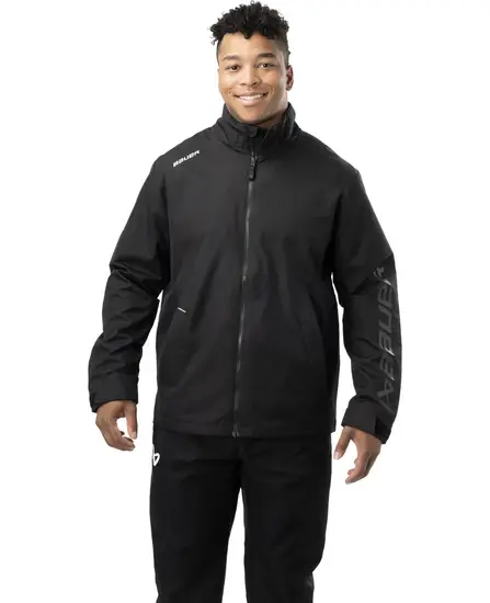 1063234_BTH24_APPAREL_TEAM_LTWTJACKET_SR_BLK_19578.jpg Bauer Team Lightweight Jacket s24 Sr Blk - Afbeelding 1